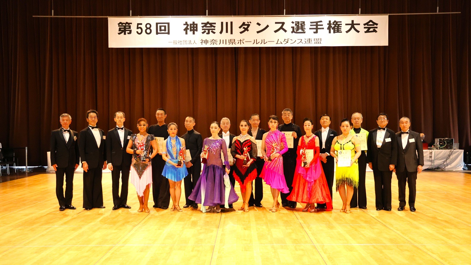 グランドシニアラテン入賞者