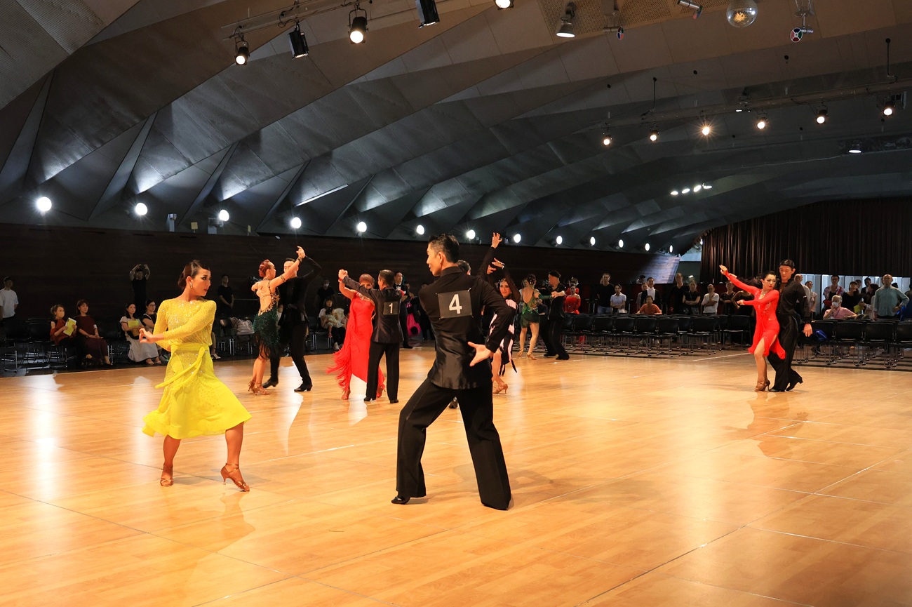 プロD級ラテン競技風景３