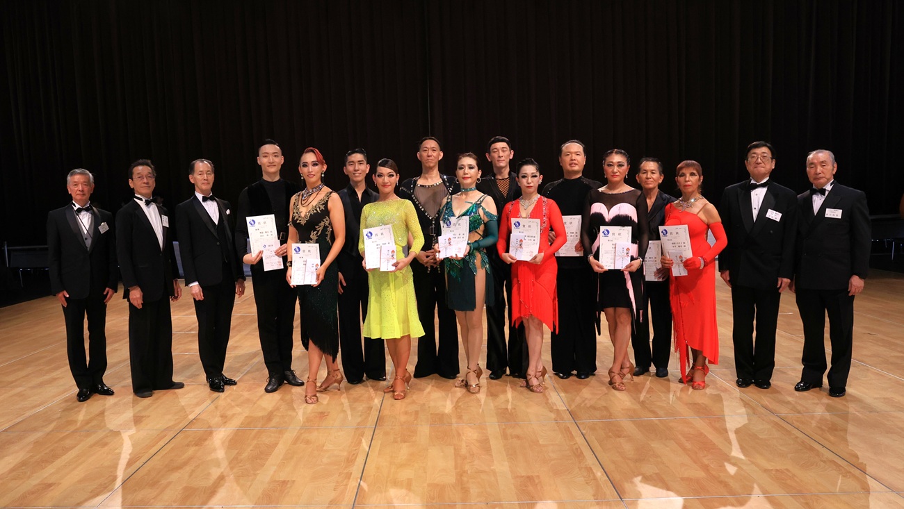 プロD級ラテン表彰式