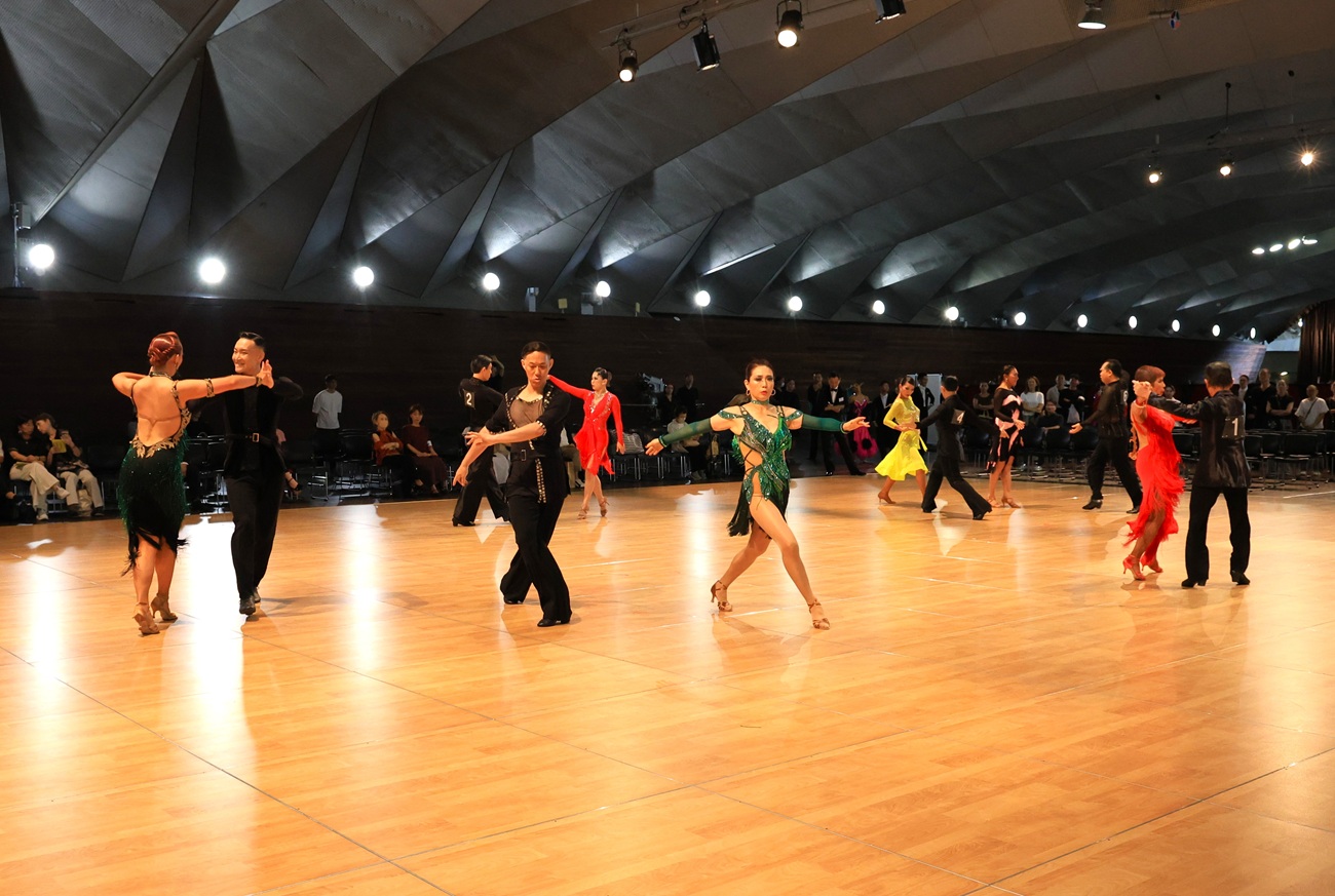 プロD級ラテン競技風景１