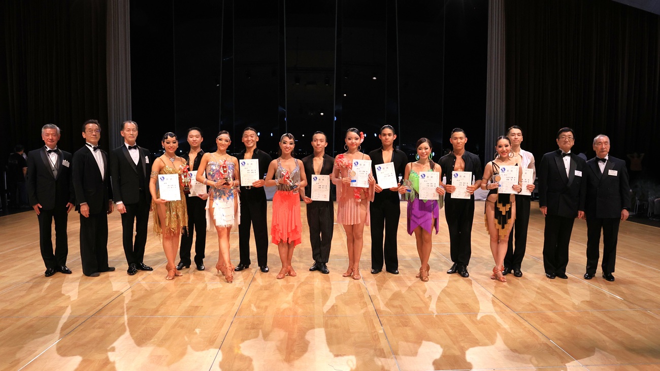 アマB級ラテン表彰式