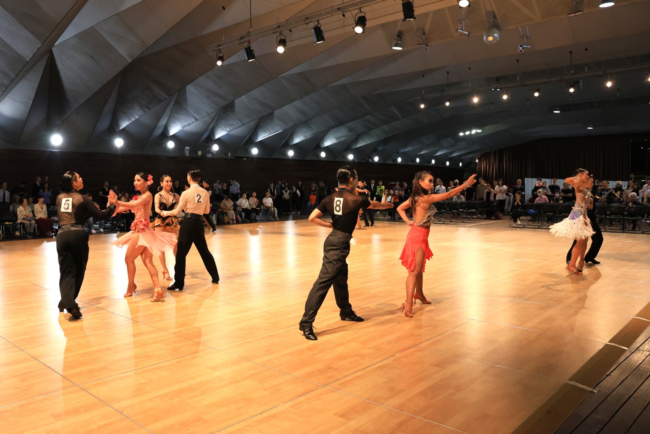 アマB級ラテン競技風景１