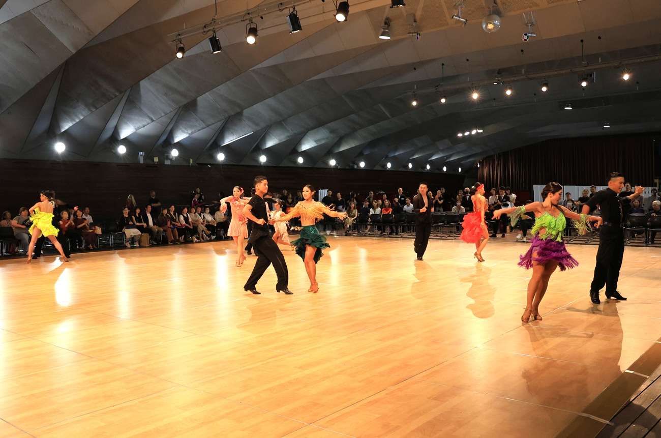 アマC級ラテン競技風景